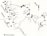 Probenahmestationen in Nord- und Ostsee