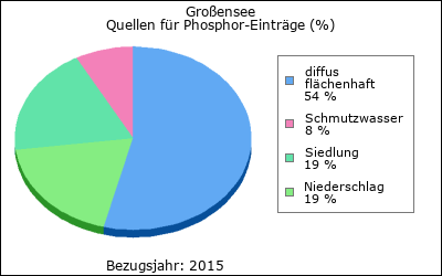 Quellen für Phosphor-Einträge (in %)