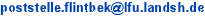 E-Mail-Adresse des LfU: Poststelle